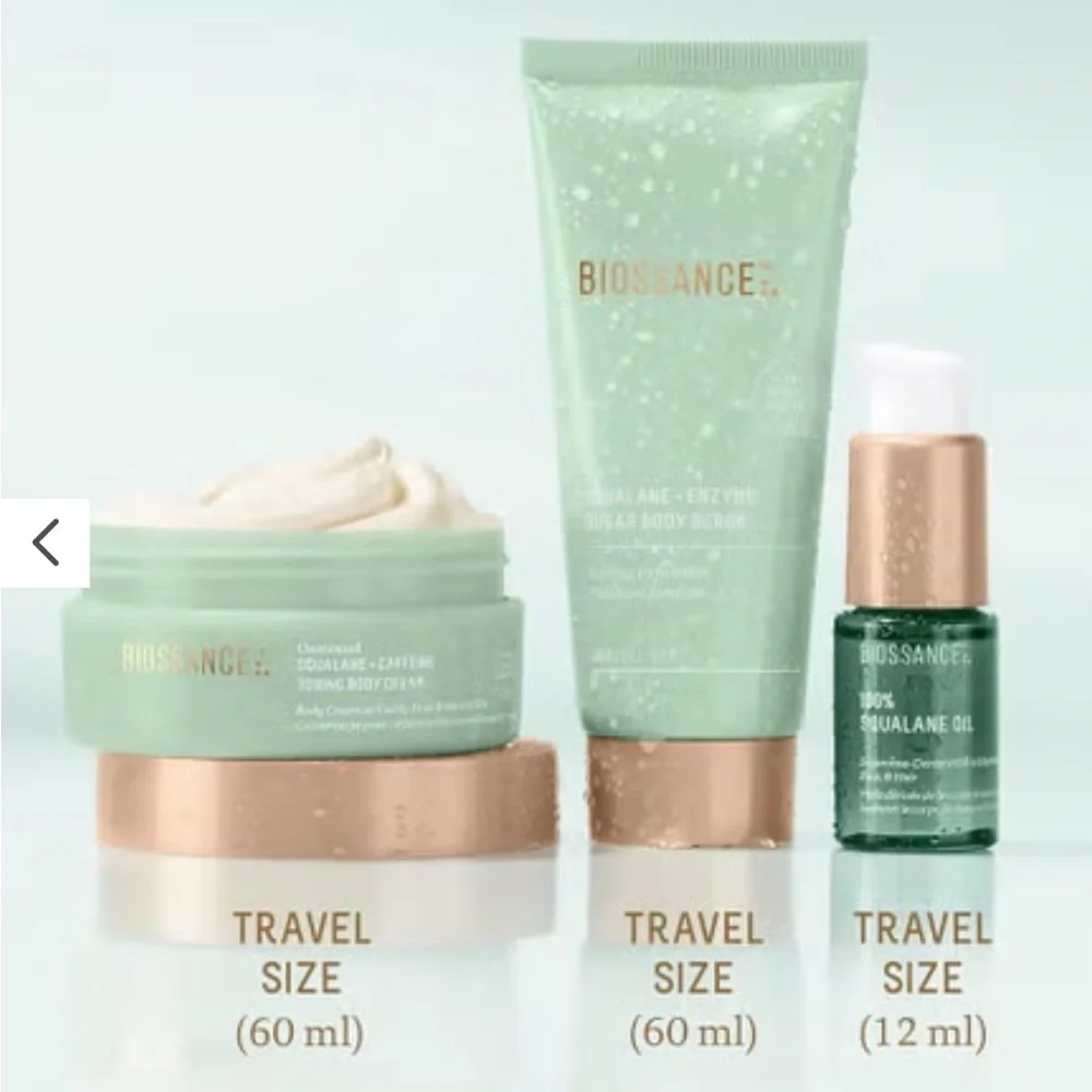 Biossance Smooth Start Body Set Travel Size